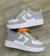 Nike Air Force 1 Cinza e Branco