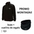 PROMO MONTAGNE - BUZO MICROPOLAR UNISEX IMPORTADO + CUELLITO DE REGALO