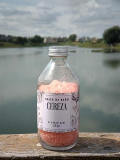 Sal de baño de cereza