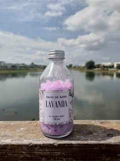 Sal de baño de lavanda