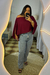 Blusa Boho Capa em Viscolinho com top - Balves Brand