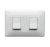 Interruptor 9/24 Doble Sinthesi Armado Blanco S12 1293701