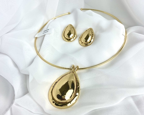 Conjunto Aro de Gotas