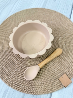 Bowl león + cucharita - comprar online