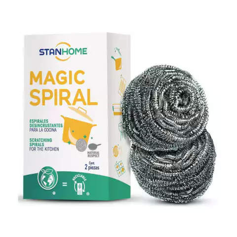 Espirales Mágicas AFG | 2 piezas | Espirales desincrustantes para cocina