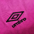 Camisa Sport Edição especial outubro rosa 23/24 - Feminina Umbro - Rosa com detalhes preto - Wash.importss