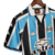 Camisa Retrô Grêmio I 2000 - Masculina Kappa - Azul e preta - Wash.importss