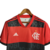 Camisa Flamengo I 21/22 Torcedor Masculina - Vermelha com detalhes em preto e branco - Wash.importss