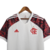 Camisa Flamengo II 21-22 Torcedor Masculina - Branca com detalhes na manga em vermelho e preto - Wash.importss