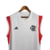 Camisa Regata Flamengo Treino II 23/24 Torcedor Masculina - Branco com detalhes em vermelho e preto - Wash.importss