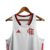 Camisa Flamengo II Regata 22/23 - Torcedor Adidas Masculina - Branco com detalhes em vermelho - Wash.importss