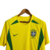 Camisa Seleção Brasileira Retrô I 2002 Nike Torcedor Masculina -Amarela com detalhes em verde - Wash.importss