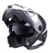 Rebatible 370 Stripe Negro/Blanco Doble Visor - comprar online