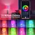 Lâmpada Bluetooth 12W com Som e Controle Remoto RGB - comprar online
