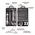 Kit Chave de Fenda 135 em 1 com Bits Magnéticos - 12xsemjuros