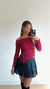 BLUSA OMBRO A OMBRO VINHO