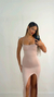 VESTIDO TRANÇADO NAS COSTAS NUDE - comprar online