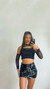 CROPPED RECORTADO TULE - comprar online