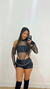 SHORT COURO ZIPER LATERAL