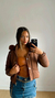 JAQUETA PUFFER MARROM - comprar online