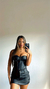 CORSET COURO PRETO na internet