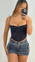 SAIA JEANS GRAFITE BOLSOS CARGO