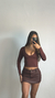 CROPPED LIFT MARROM - comprar online