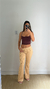 CROPPED ALCINHA POLIAMIDA MARROM - comprar online