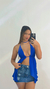BATINHA AZUL ROYAL COM BOJO - comprar online