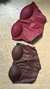 CORSET DE COURO VINHO - loja online