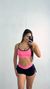 CONJUNTINHO FITNESS ROSA COM PRETO E BOJO