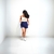 Short Clochard com Faixas Fixas