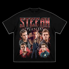 Camiseta Oversized Boxy Unissex - Stefan Salvatore