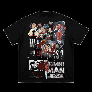 Camiseta Oversized Boxy Unissex - Omni Man