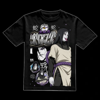 Camiseta Tradicional Unissex - Orochimaru