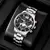 Relógio masculino 2023 moda masculino relógios de luxo aço inoxidável quartz - WJ Deals