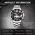 Relógio masculino 2023 moda masculino relógios de luxo aço inoxidável quartz - WJ Deals