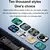 Smartwatch masculino original 2.04 &quot;amoled 368*448 tela hd bluetooth c na internet