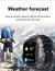 Smartwatch masculino original 2.04 &quot;amoled 368*448 tela hd bluetooth c na internet