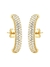 Ear Hook Cravejado Banhado em Ouro - comprar online