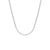 Colar Choker Riviera 1mm Banhado em Prata - Jenni Kiles Semijoias - Acessórios acessíveis e com ótima qualidade