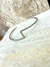 Choker Aro Trabalhado Banhado em Ródio - comprar online