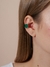 Piercing Fake Turmalina Banhado em Ouro