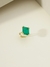 Piercing Fake Turmalina Banhado em Ouro - comprar online