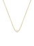 Colar com Pérola de 4mm Banhado em Ouro - comprar online