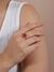 Anel Fusion Pink TAM16 Banhado em Ouro na internet