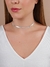Choker Malha Fita 4mm Banhado em Prata