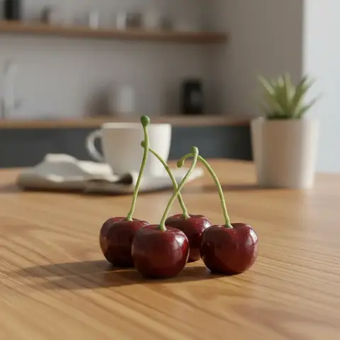 Velas de Cumpleaños Cerezas