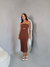 Vestido Belly | Marrom
