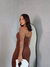 Vestido Belly | Marrom - comprar online